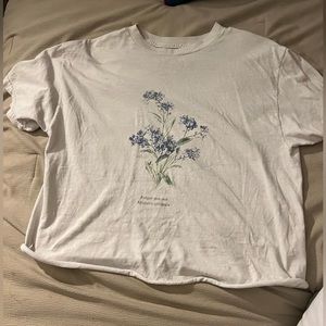 brandy melville- forget me not tee
